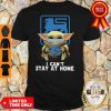 Baby Yoda Face Mask Hug Food Lion I Can’t Stay At Home Shirt