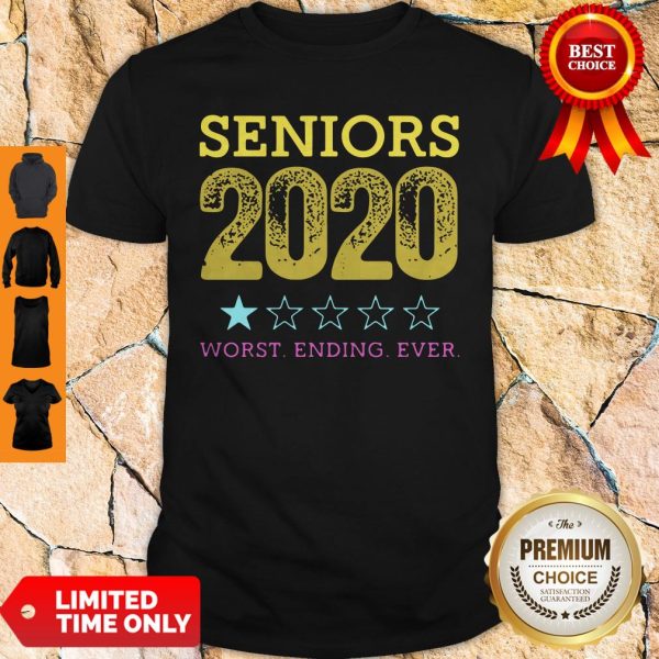 Official Seniors 2020 Worst Ending Ever Shirt