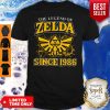 Official The Legend Of Zelda Social Distance Since 1986 Shirt