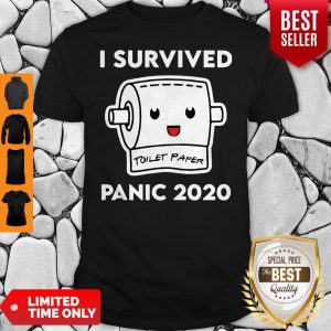 Official I Survived Panic 2020 Toilet Paper Shirt