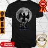 Official Bat And Black Cat Moon Skull Ew People Shirt