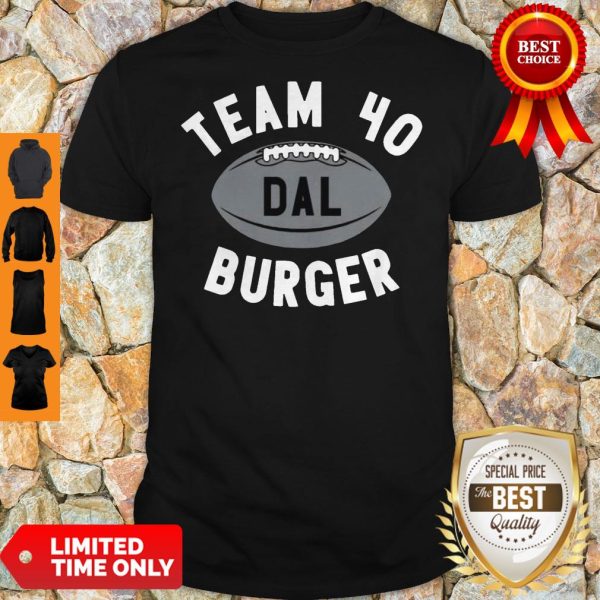 Official Ceedee Lamb Cowboys Team 40 Burger Shirt