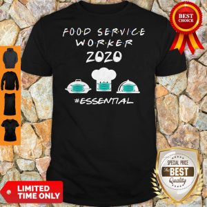 Official Food Service Worker 2020 Essential Shirt