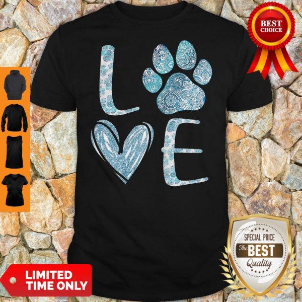 Official Lovw Paw Dog Shirt