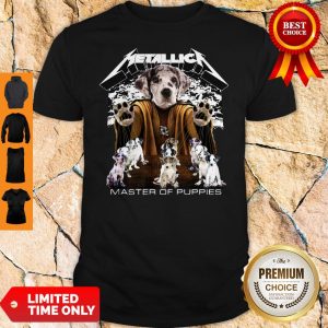 Official Metallica Dalmatian Master Of Puppies Shirt
