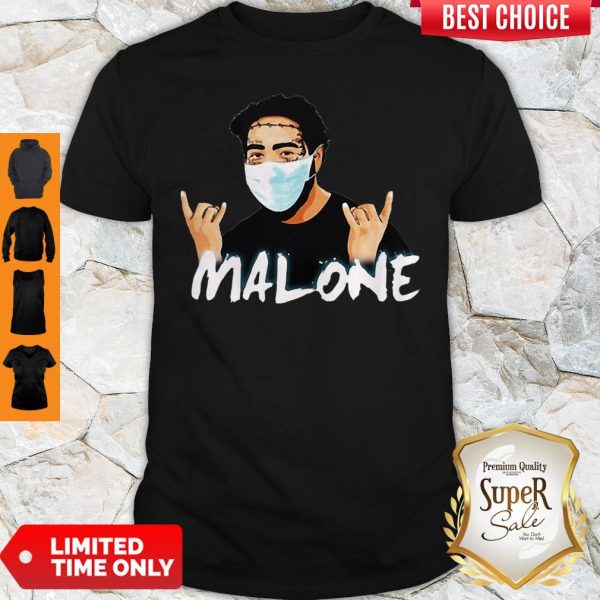 Official Post Malone Mask Coronavirus Shirt