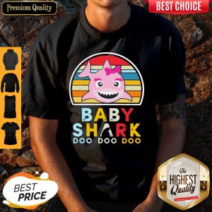 Baby Girl Shark Doo Doo Doo Vintage Shirt