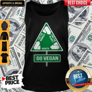 For The Animals For The Planet Health Go Vegan Tank Top