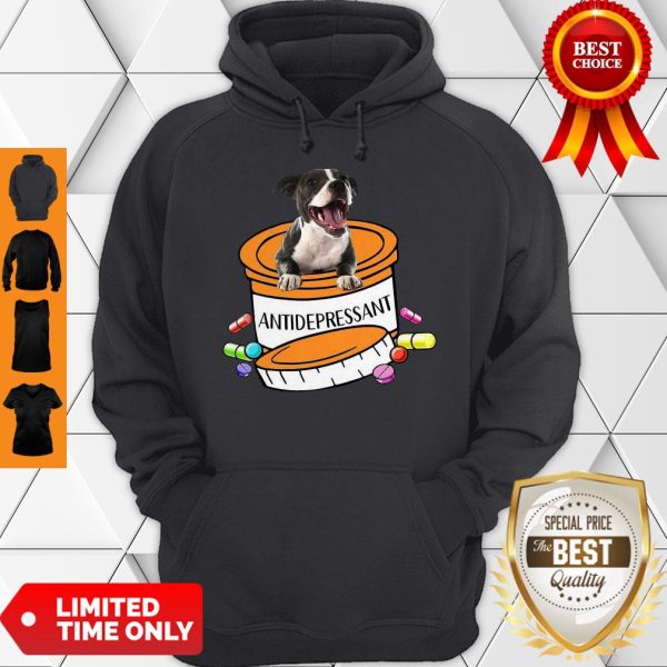Official Staffordshire Bull Terrier Antidepressant Hoodie