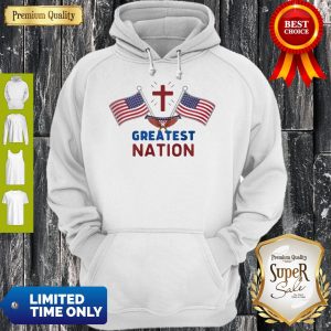 Independence Day Eagle Greatest Nation Flag America Hoodie