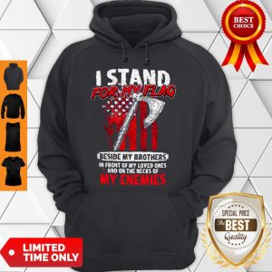 Official I Stand For My Flag Hoodie