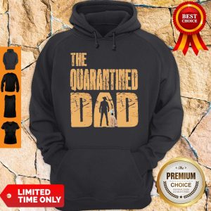Official The Quarantined Dad Dog Mask Hoodie