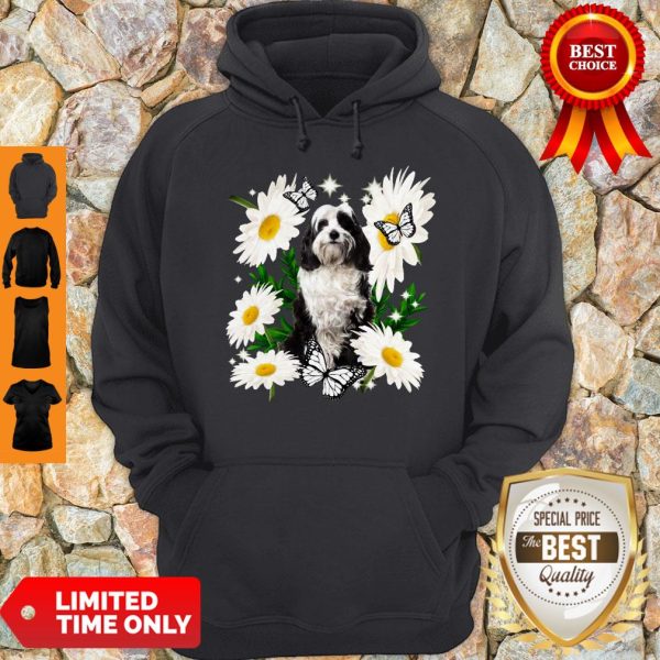 Official Tibetan Terrier Daisy Flower Classic Hoodie