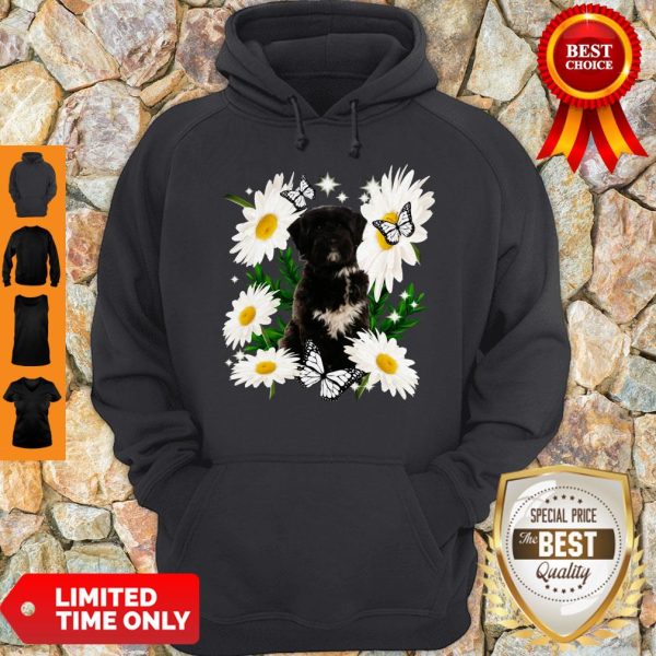 Official Tibetan Terrier Dog Daisy Flower Classic Hoodie