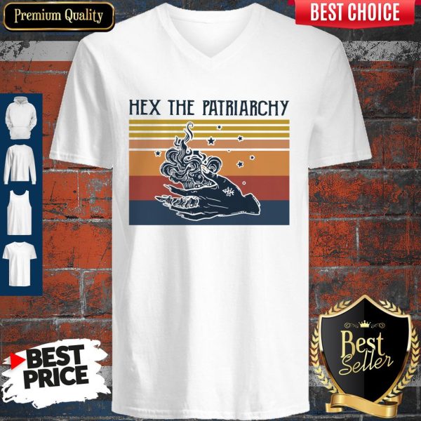 Official Hex The Patriarchy Vintage V-neck