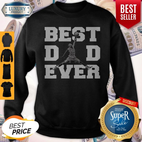 Official Michael Jordan Bulls 23 Best Dad Ever Sweatshirt