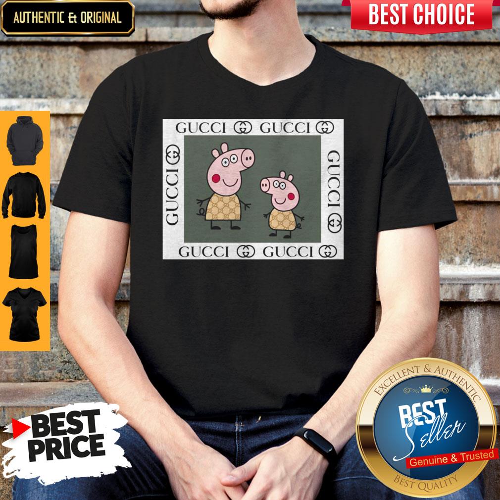 peppa pig gucci shirt real