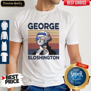 Official US Drink George Sloshington Shirt