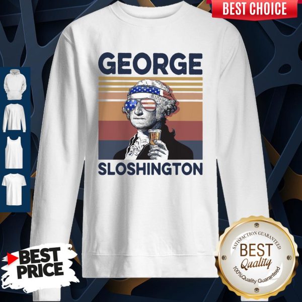 Official US Drink George Sloshington Sweatshirt