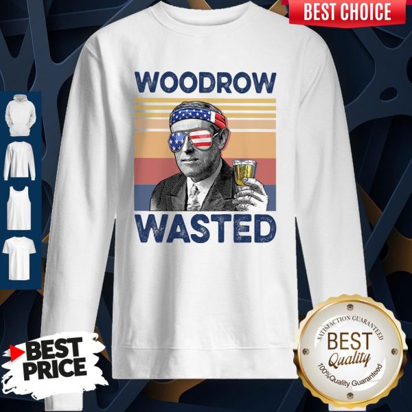 Official US Drink Woodrow Wasted Sweatshirt