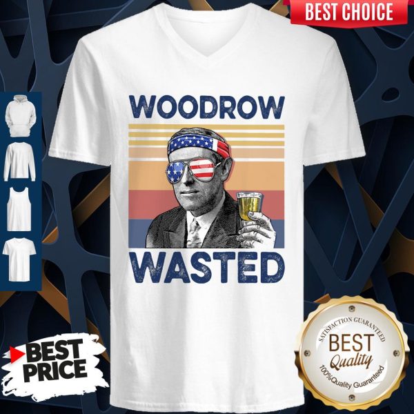 Official US Drink Woodrow Wasted V-neck