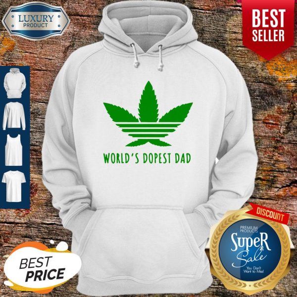 Official Weed Worlds Dopest Dad Hoodie