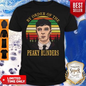 Cillian Murphy By Order Of The Peaky Blinders Vintage Womens Shirt
