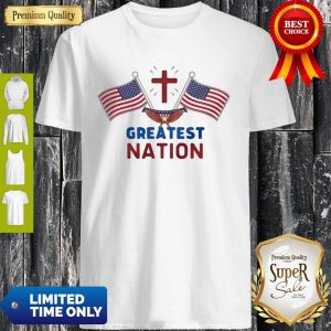 Independence Day Eagle Greatest Nation Flag America Shirt
