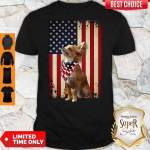 Official American Flag Chihuahua Proud Shirt