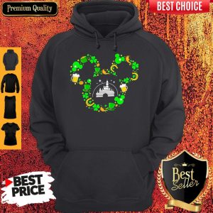 St Patrick’s Day Mickey Mouse Disney Castle Hoodie