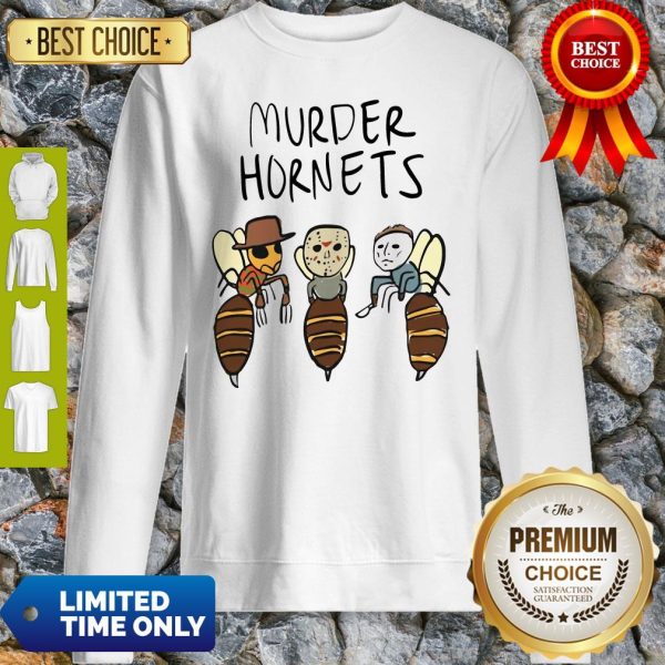 Official Murder Hornets Bees Freddy Jason Myers Sweatshirt