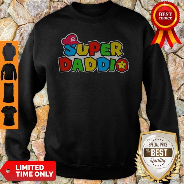 Official Super Daddio Father's Day Sweatshirt