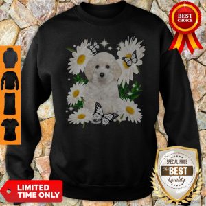 Official Toy Poodle Daisy Flower Classic Sweatshirt