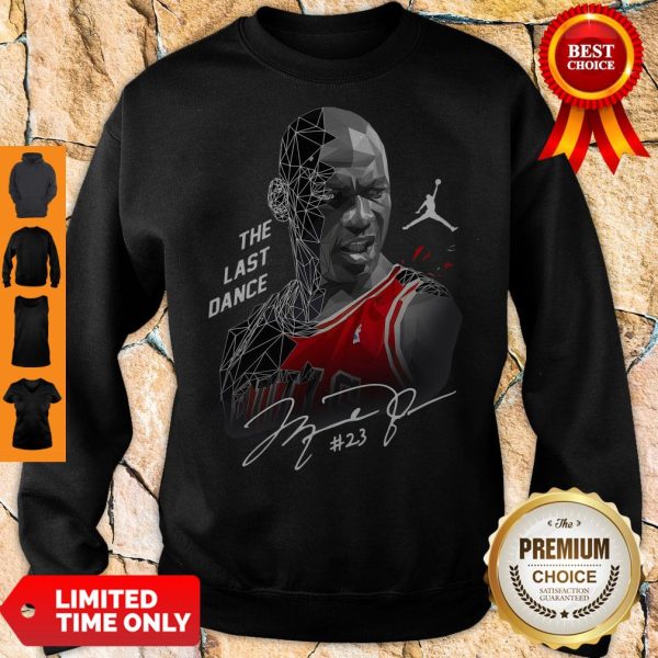 The Last Dance 23 Michael Jordan Chicago Bulls Signature Sweatshirt