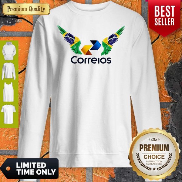 Official Correlos Brazil Flag Sweatshirt