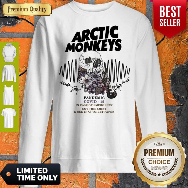 Arctic Monkeys Pandemic Covid 19 In Case Of Emergency Cut This Sweatshirt