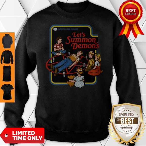 Official Let's Summon Demons Classic Sweatshirt