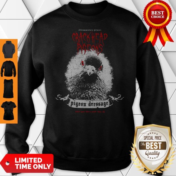 Official Crackhead Pigeons #LifeCommentary Classic Sweatshirt