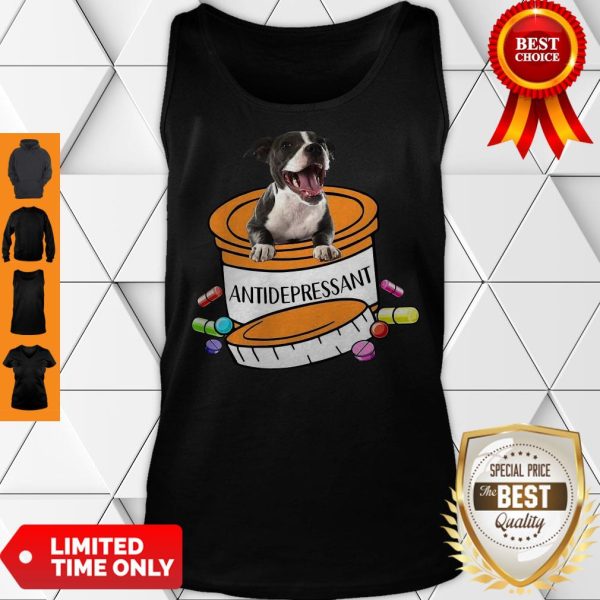Official Staffordshire Bull Terrier Antidepressant Tank Top