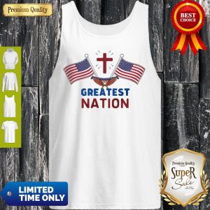 Independence Day Eagle Greatest Nation Flag America Tank Top