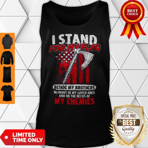 Official I Stand For My Flag Tank Top