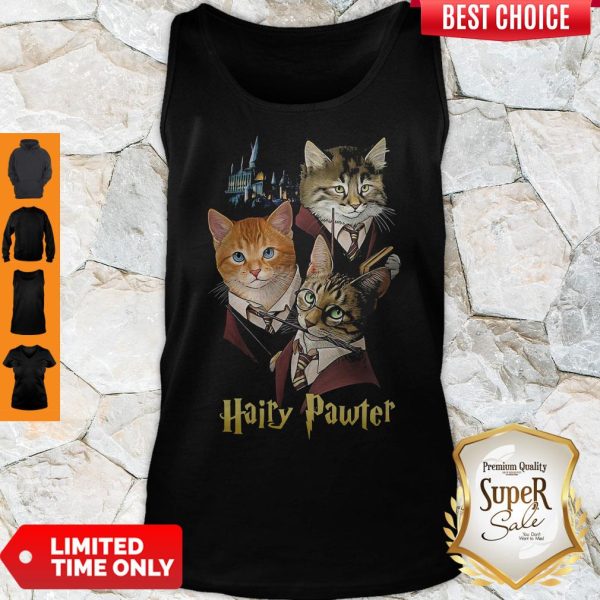 Official Cats Hairy Pawter Tank Top