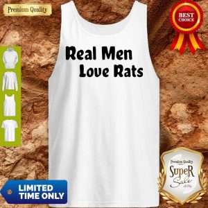 Official Real Men Love Rats Tank Top