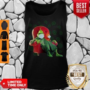 The Grinch Sitting In A Chair Covid 19 Tank Top