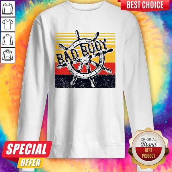 Bad Buoy Nauti Girl Vintage Sweatshirt