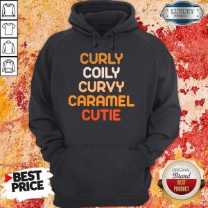 Curly Coily Curvy Caramel Cutie BLM Hoodie