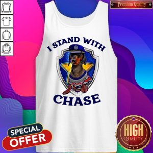 Dachshund I Stand With Chase Police Tank Top