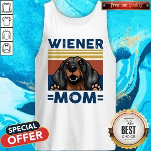 Dachshund Wiener Mom Vintage Tank Top