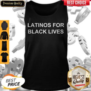 George Floyd Latinos For Black Lives Tank Top