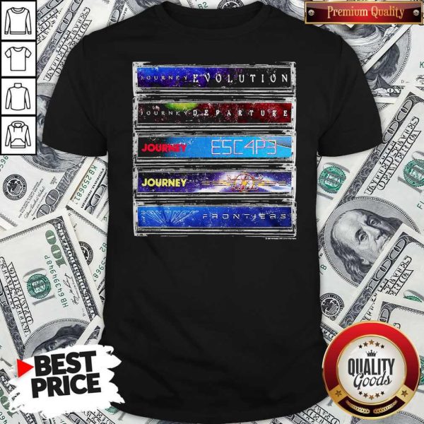 Journey Cassette Album Covers Shirt
